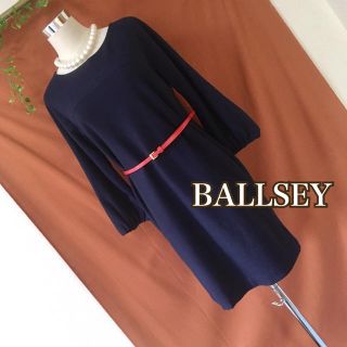 ボールジィ(Ballsey)の美品＊綺麗めバルーン袖ワンピース＊(ひざ丈ワンピース)