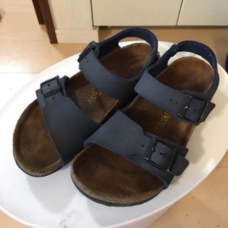 ビルケンシュトック(BIRKENSTOCK)のるいる様専用。ビルケンシュトックキッズ21cmEU33ネイビー(サンダル)