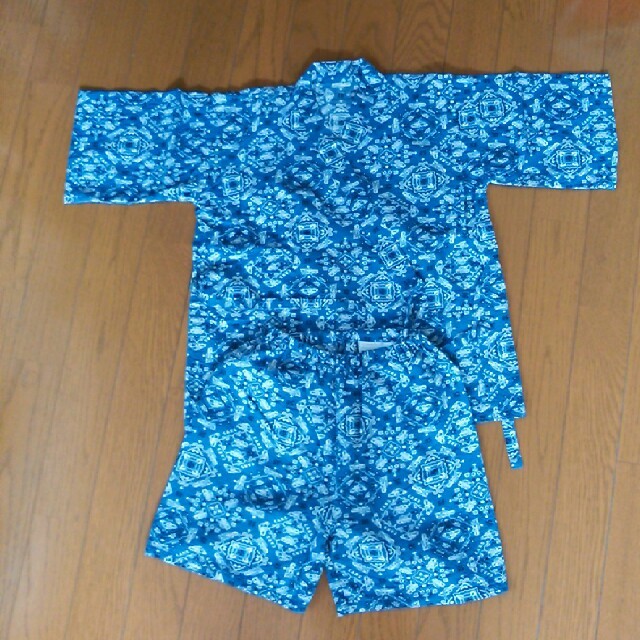 FELISSIMO(フェリシモ)のkids　甚平　ｶｰｽﾞ キッズ/ベビー/マタニティのキッズ服男の子用(90cm~)(甚平/浴衣)の商品写真