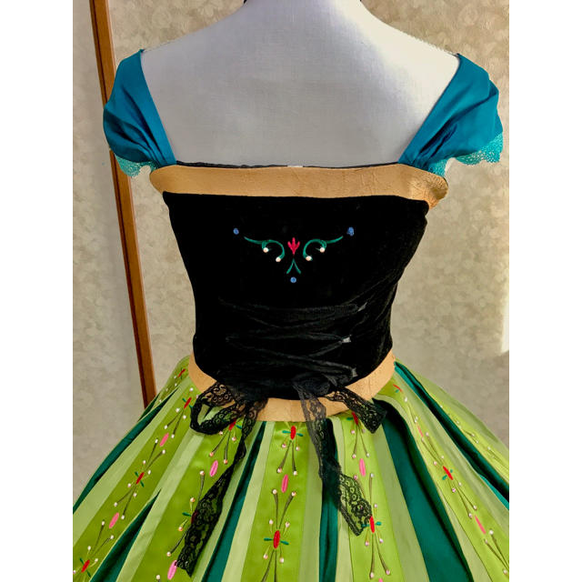 ◇アナ 戴冠式ドレス◇ ディズニーハロウィン 仮装 - 衣装一式 ◇アナ 戴冠式ドレス◇ ディズニーハロウィン 仮装 - 衣装一式