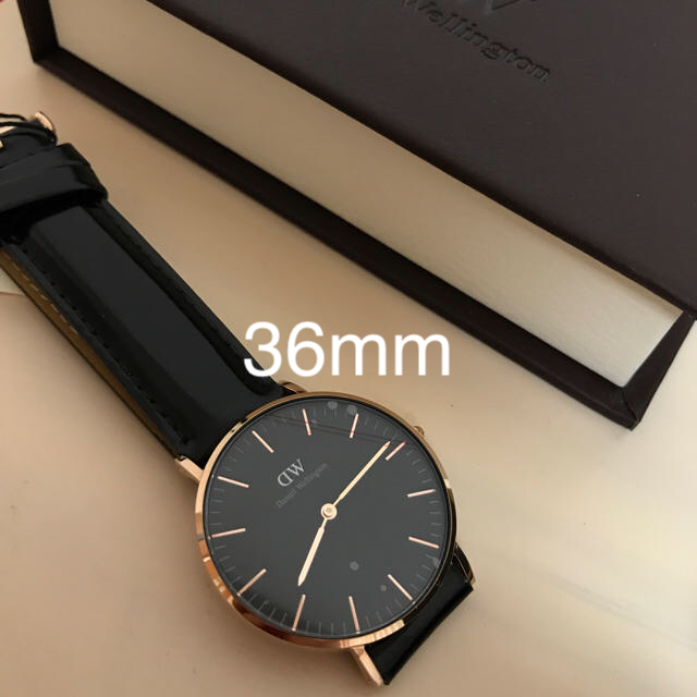 Daniel Wellington(ダニエルウェリントン)のダニエルウェリントン 黒 メンズの時計(腕時計(アナログ))の商品写真