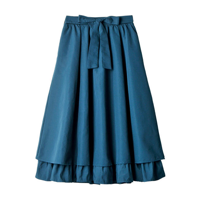 しまむら(シマムラ)のリボンフレアスカート Dream Girl Project レディースのスカート(ロングスカート)の商品写真