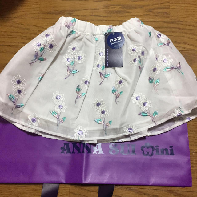 ANNA SUI mini(アナスイミニ)のアナスイミニスカート キッズ/ベビー/マタニティのキッズ服女の子用(90cm~)(スカート)の商品写真