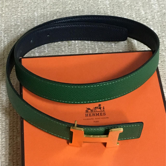 Hermes(エルメス)のエルメス HERMES / リバーシブル ベルト / 中古 美品 レディースのファッション小物(ベルト)の商品写真