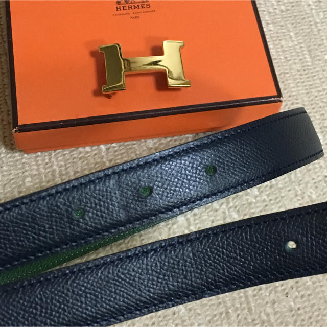 Hermes(エルメス)のエルメス HERMES / リバーシブル ベルト / 中古 美品 レディースのファッション小物(ベルト)の商品写真