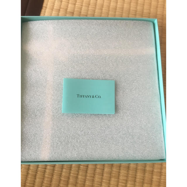 Tiffany & Co.(ティファニー)の【新品】ティファニーブルーボックスプレート インテリア/住まい/日用品のキッチン/食器(食器)の商品写真