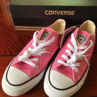 コンバース(CONVERSE)の新品 コンバース ローカット ピンク 24cm(スニーカー)