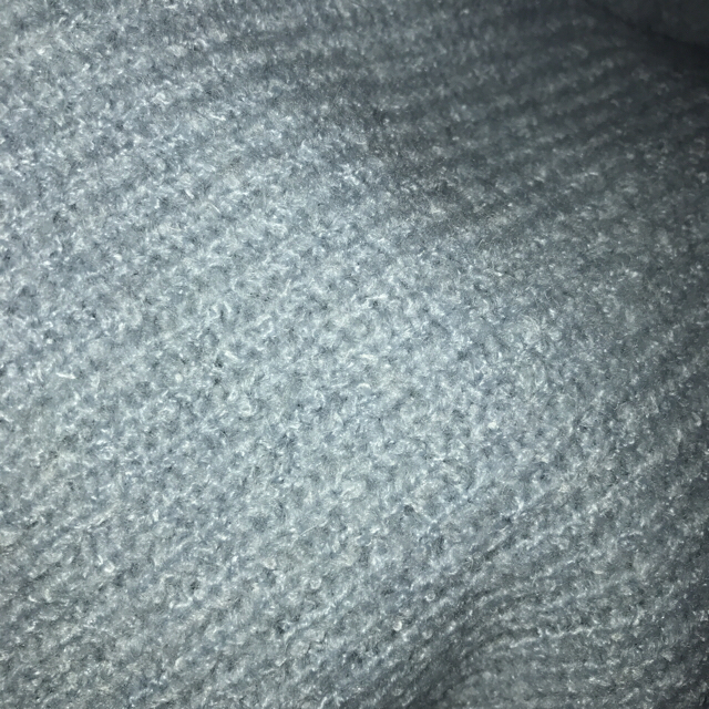 ikka(イッカ)のikka   right blue knit レディースのトップス(ニット/セーター)の商品写真