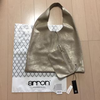 ドレステリア(DRESSTERIOR)のDRESSTERIOR購入 arronイタリア  レザーバッグ ゴールド(トートバッグ)