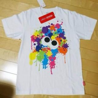 ユニクロ(UNIQLO)のユニクロ　スプラトウーンTシャツ　Sサイズ(Tシャツ/カットソー(半袖/袖なし))