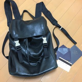 プラダ(PRADA)の確実正規品  PRADA レザーリュック 難あり(リュック/バックパック)