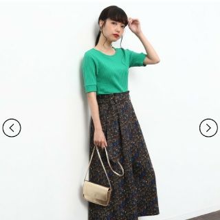 ロペピクニック(Rope' Picnic)のROPE' PICNIC リブトップス(カットソー(半袖/袖なし))