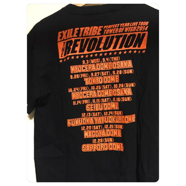 EXILE TRIBE(エグザイル トライブ)のUSED ☆ EXILE LIVE Tシャツ レディースのトップス(Tシャツ(半袖/袖なし))の商品写真