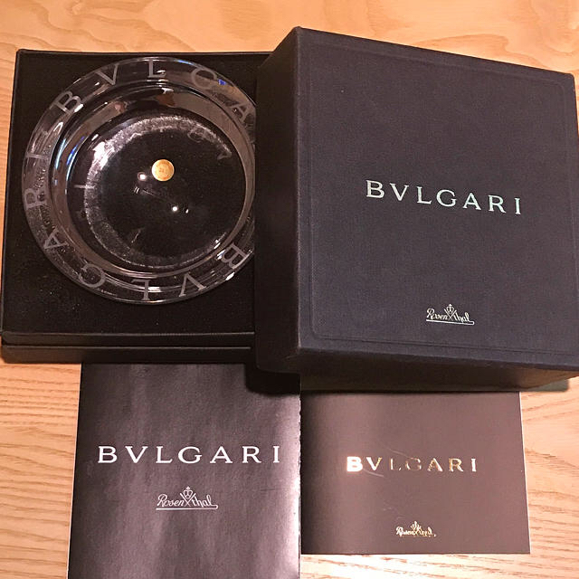 BVLGARI(ブルガリ)の未使用✴︎ブルガリ✴︎灰皿✴︎小物入れ インテリア/住まい/日用品のインテリア小物(灰皿)の商品写真