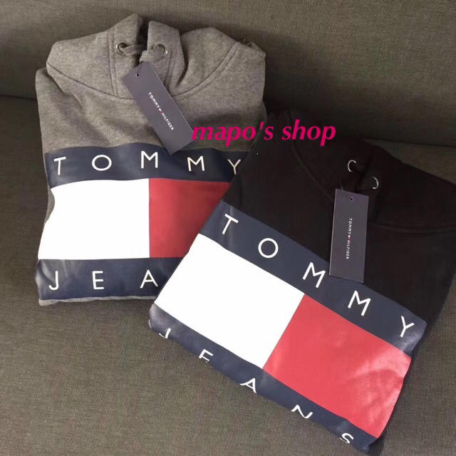 TOMMY HILFIGER(トミーヒルフィガー)の厚手 tommy jeans 2017 秋 新作 メンズ  パーカー  メンズのトップス(パーカー)の商品写真