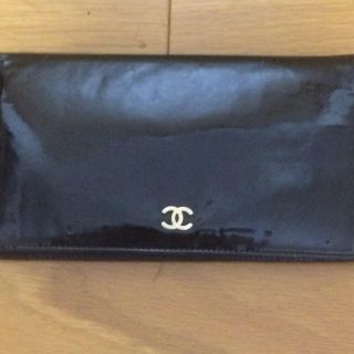 シャネル(CHANEL)のシャネル 長財布(エナメル)(財布)