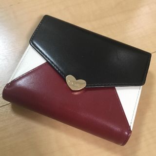 ポールスミス(Paul Smith)のポールスミス カラーミックスラブレター 二つ折り財布 レッド(財布)