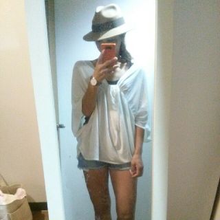 マウジー(moussy)のマウジーmoussy  ドルマンカットソー(カットソー(半袖/袖なし))