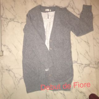 デビュードフィオレ(Debut de Fiore)の【日曜日までsale】Debut de Fiore ロングカーディガントップス(カーディガン)