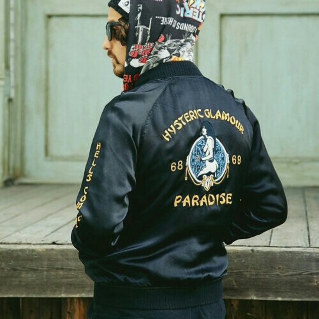 HYSTERIC GLAMOUR - 新品 完売 ヒステリックグラマー スカジャン 黒