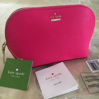 ケイトスペードニューヨーク(kate spade new york)の新品 ケイトスペード＊キャメロンストリートスモールアビリーン＊ピンク(ポーチ)