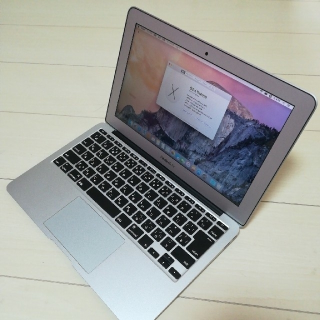 Apple 2015 core i5 8gの通販 by ノブ's shop｜アップルならラクマ - 美品MacBook Air 11インチ 新品お得