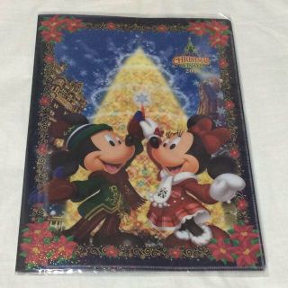 ディズニー(Disney)のクリアファイル 2010Xmas(その他)