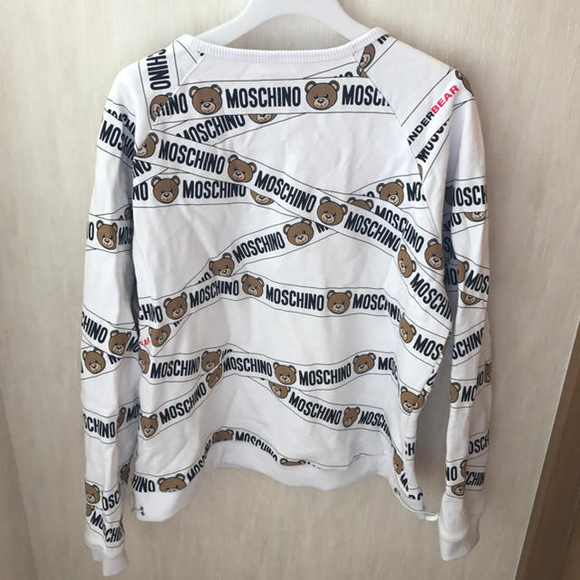 MOSCHINO(モスキーノ)のMOSCHINO  ベア ロゴ スウェットトレーナー レディースのトップス(トレーナー/スウェット)の商品写真