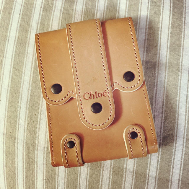 エルメス iphone8plus ケース 三つ折 / Chloe - 未使用新品 ♪ Chloé  クロエ ヌメ革ケース＊の通販 by ぴぽちゃん's shop｜クロエならラクマ