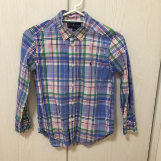 ポロラルフローレン(POLO RALPH LAUREN)のPOLO RALPH LAUREN ボタンダウンシャツ 130👍(ブラウス)