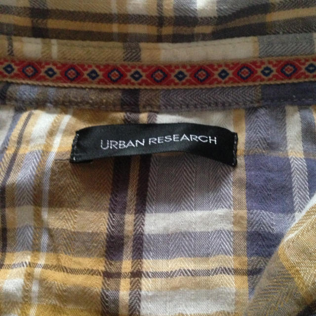 URBAN RESEARCH(アーバンリサーチ)のアーバンリサーチ チェックシャツ レディースのトップス(シャツ/ブラウス(長袖/七分))の商品写真