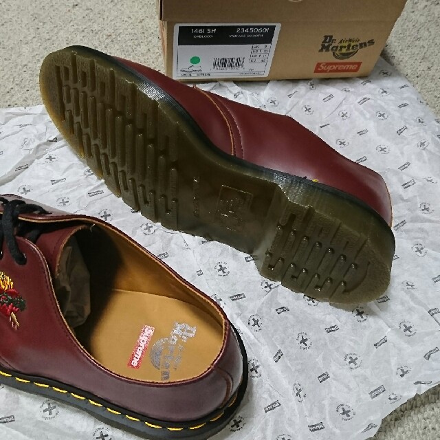 Supreme(シュプリーム)のSupreme  Dr. Martens  Oxbloodブラウン 28.0cm メンズの靴/シューズ(ブーツ)の商品写真