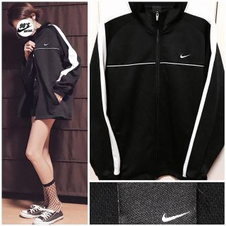 ナイキ(NIKE)のNIKE simpleline BIG jacket(ナイロンジャケット)