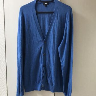 ユニクロ(UNIQLO)のUNIQLO  カシミヤ混カーディガン  Lsize(カーディガン)