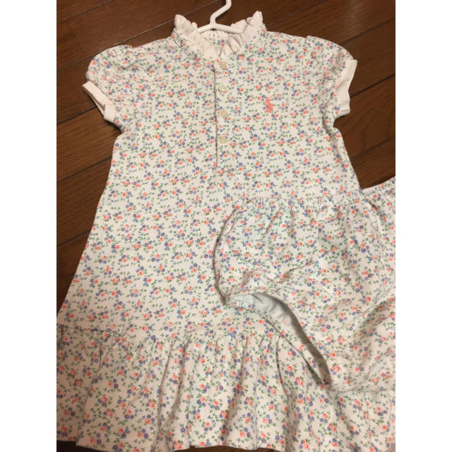 Ralph Lauren(ラルフローレン)のラルフローレン ワンピース 小花柄 キッズ/ベビー/マタニティのキッズ服女の子用(90cm~)(ワンピース)の商品写真