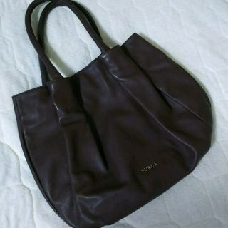 フルラ(Furla)のゆず様　Furla ハンドバッグ　ブラウン(ハンドバッグ)