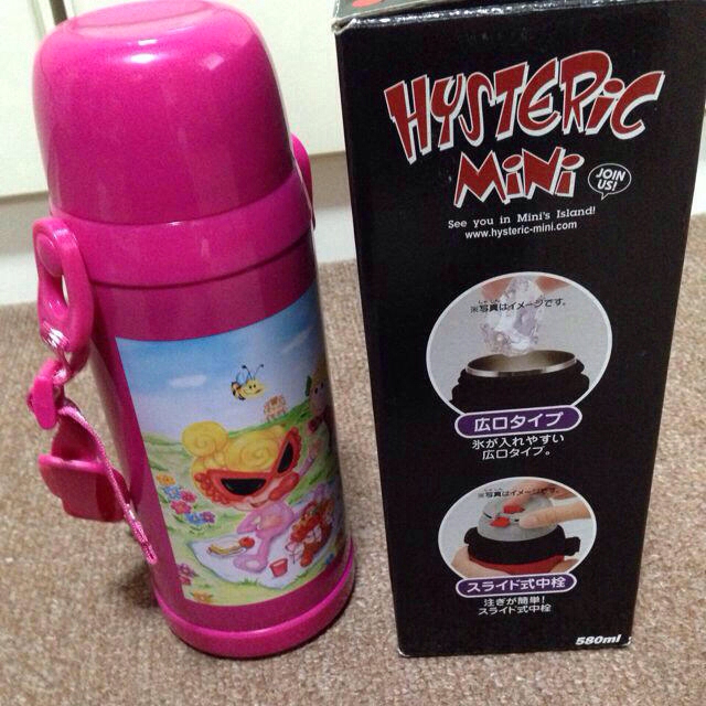 ヒステリックミニ 水筒 新品 ステンレス HYSTERIC MINI - HYS MINI 水筒 ステンレスボトル 1本 保温保冷