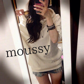 マウジー(moussy)のmoussy♡パーカー♡チュニック(パーカー)