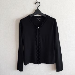 ニジュウサンク(23区)の23区♡新品♡黒色ニットソー(カットソー(長袖/七分))