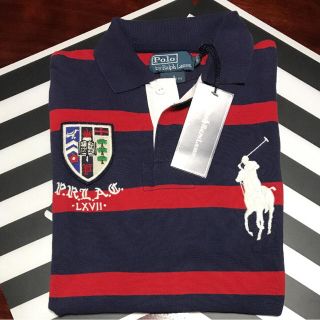 ポロラルフローレン(POLO RALPH LAUREN)の【新品/定価16,200円】ラルフローレン Sサイズ ポロシャツ 半袖 170(ポロシャツ)