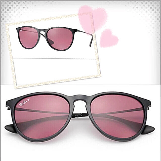 Ray-Ban ERIKAシリーズ ブラック restaurantecomeketo.com