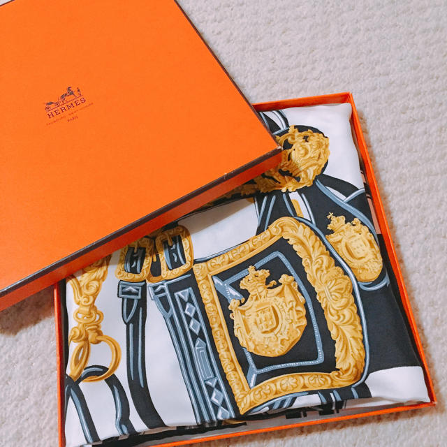 直営店購入正規品新品エルメススカーフHermesブリッド・フルリベージュ