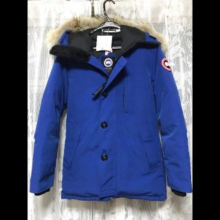 カナダグース(CANADA GOOSE)のCANADA GOOSE JASPER  カナダグース ジャスパー ブルー(ダウンジャケット)