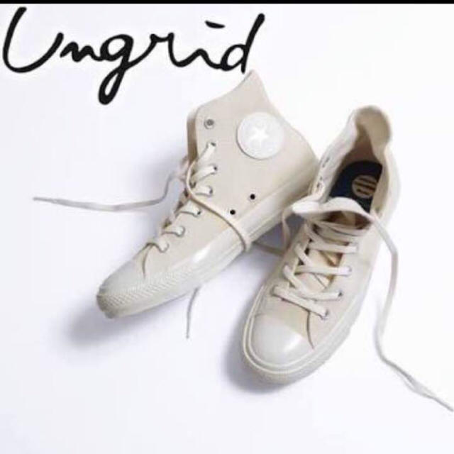 Ungrid(アングリッド)の本日限定価格！！コンバース ハイカット アングリッド レディースの靴/シューズ(スニーカー)の商品写真