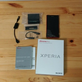 ソニー(SONY)の【たっくん様専用】Xperia Z3 Compact 画面割れ junk(スマートフォン本体)