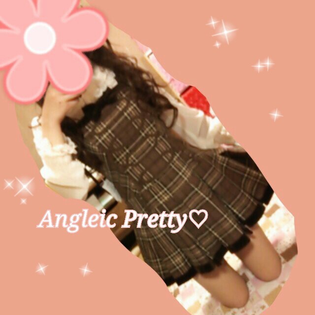 Angelic Pretty(アンジェリックプリティー)のアンプリ♡ローウエストタータンチェック レディースのワンピース(ミニワンピース)の商品写真