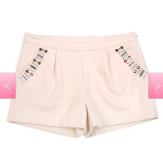 レディー(Rady)の新品タグ付き rady ビジュー ショートパンツ ウール(ショートパンツ)