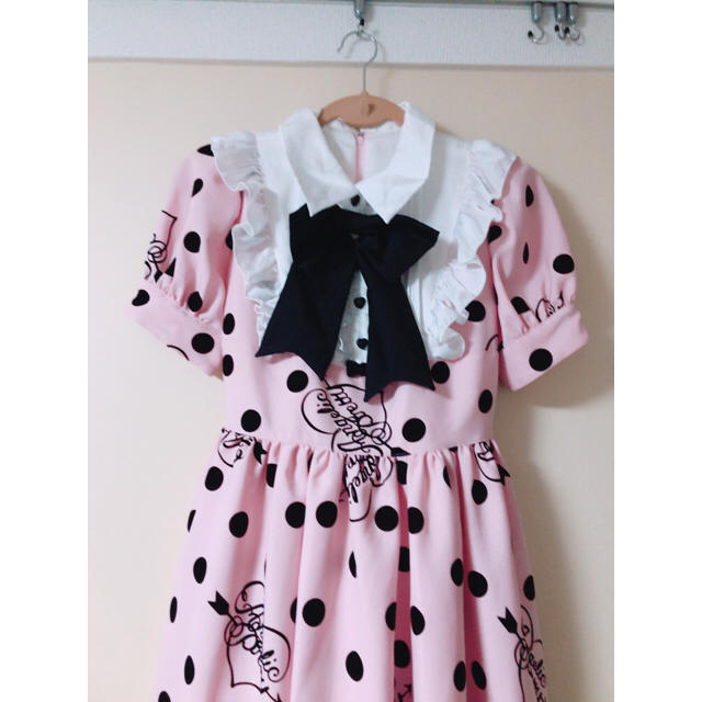 Angelic Pretty(アンジェリックプリティー)の♡AP Dolly Dot Dress♡ レディースのワンピース(ひざ丈ワンピース)の商品写真