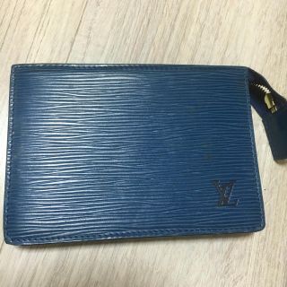 ルイヴィトン(LOUIS VUITTON)のジャンク★正規品ルイヴィトン エピ ポーチ(ポーチ)