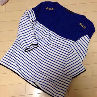 ザラ(ZARA)のZARAのトップ(Tシャツ(長袖/七分))